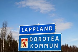 Infart till Lappland och Dorotea kommun